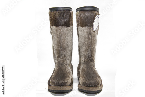 Unty - traditional footwear of the peoples of the far North.