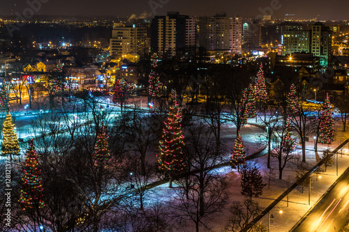 Victoria Park at Christmas