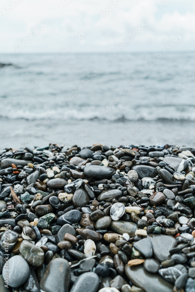 stones and sea stones and sea