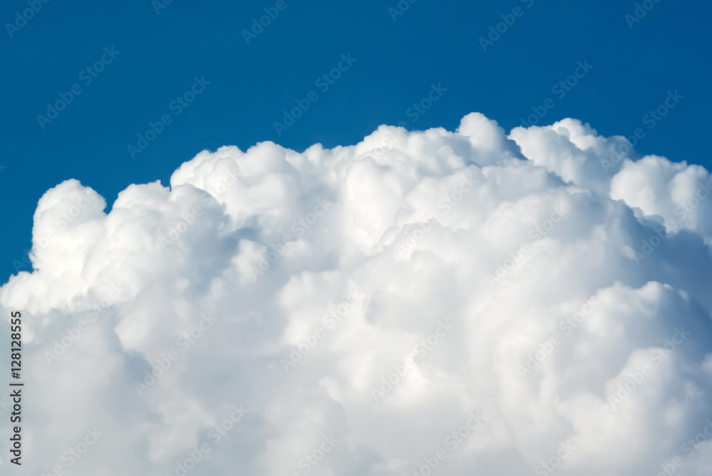 Nice massive clouds in blue sky Nice massive clouds in blue sky