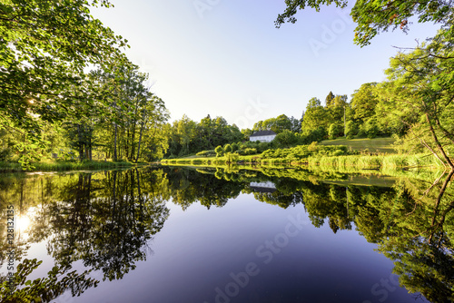 Bild auf Leinwand Asker Lakehouse