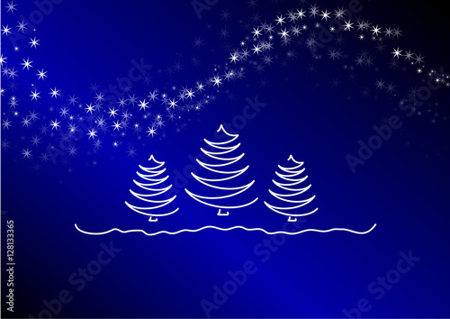 Tannenbäume Weihnachten