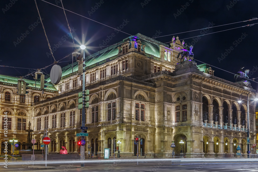 Naklejka premium Vienna State Opera