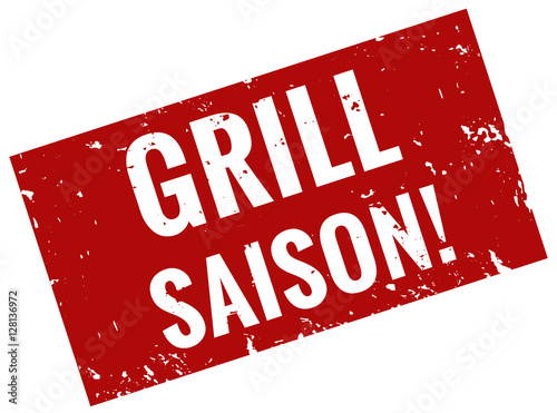 grill saison stempel rot 