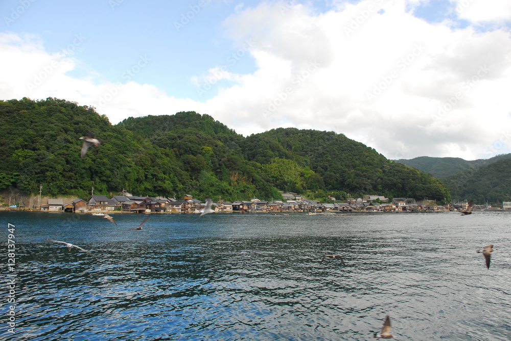 Naklejka premium Egan Kyoto Japan