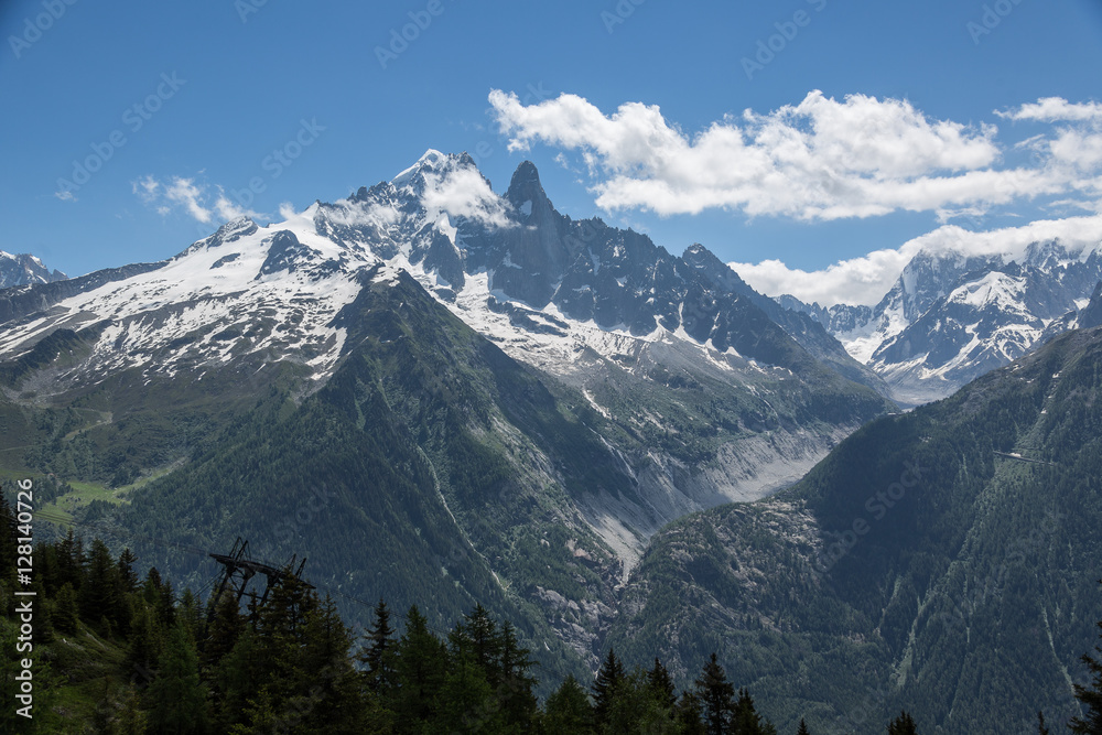 Die wunderschöne Bergwelt des Wallis