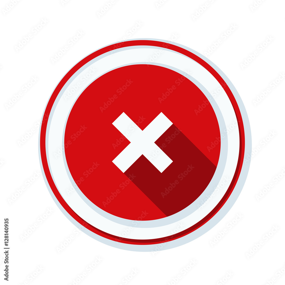 Fototapeta premium Irritant hazard sign