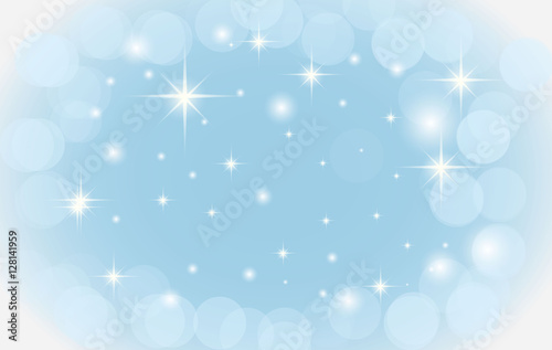 vector background with circles and stars