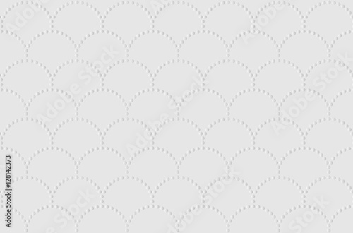 Seamless texture of napkins embossed. Soft white texture of cardboard. Abstract vector illustration