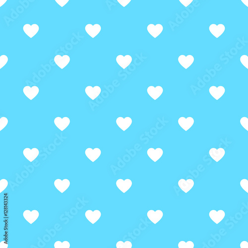 Seamless hearts pattern background