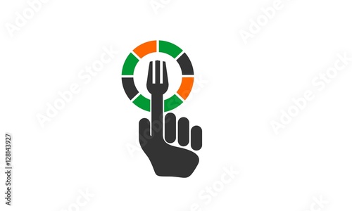 iconic symbol of meal orders drinks for restaurants