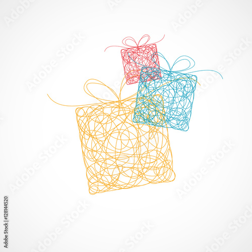 groupe de cadeau