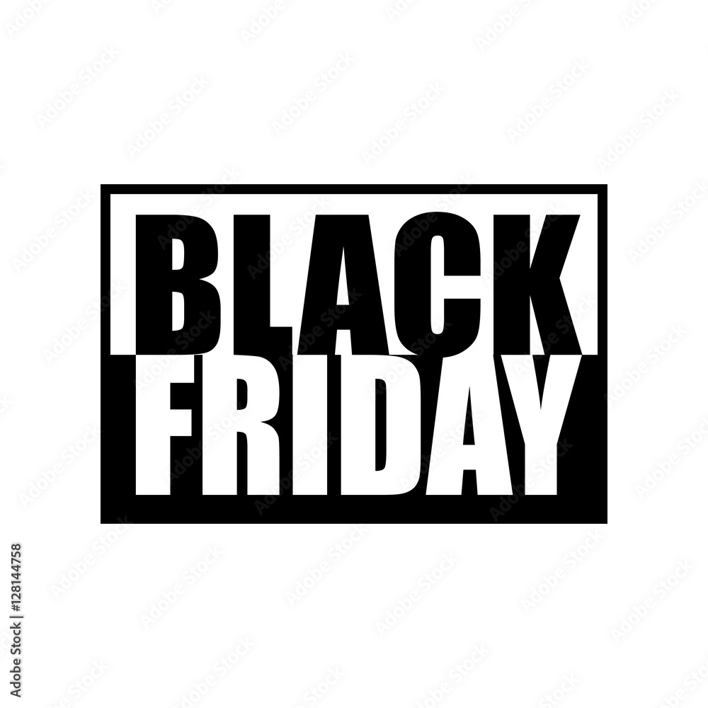 Black Friday Label Black Friday Label