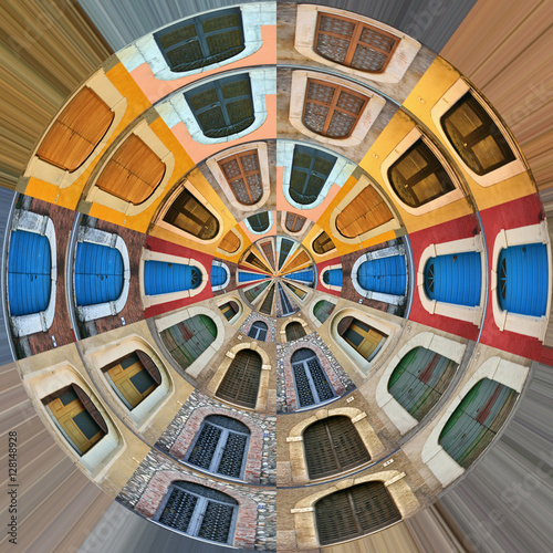 Fotografija Cerchio di porte, frattale