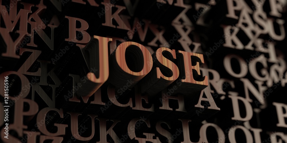 Jose - Wooden 3D rendered letters/message. Can be used for an online banner ad or a print postcard. Jose - Wooden 3D rendered letters/message. Can be used for an online banner ad or a print postcard.
