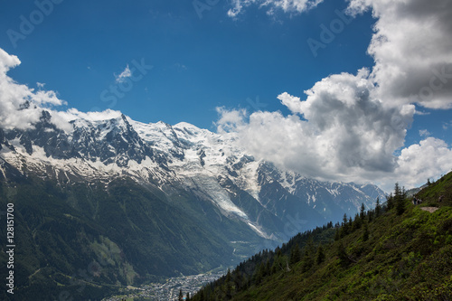 Die Bergwelt des Schweizer Wallis
