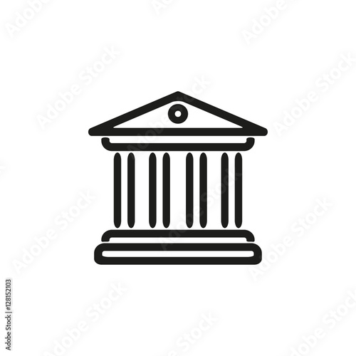 Court - vector icon.