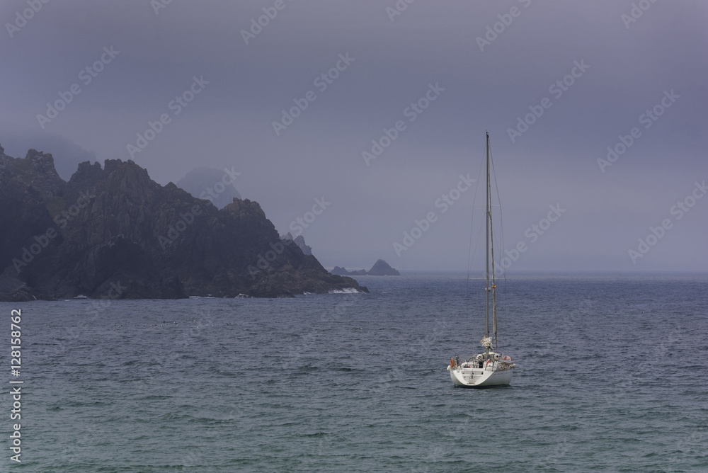 Coast of Meiras (Valdovino, La Coruna - Spain).