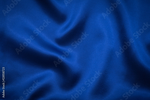 Blue fabric grooved for background