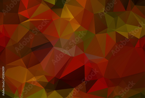 Abstract low poly background triangle, mosaic pastel color colo