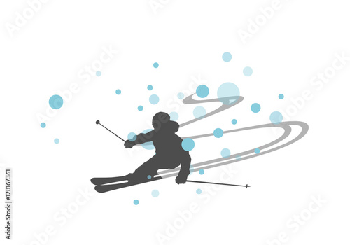 Skifahren Ski Mann