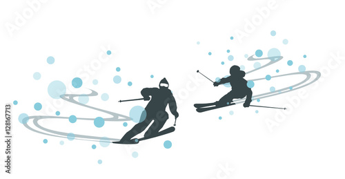 Skifahren Ski Mann
