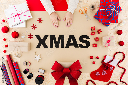 Christmas day is happy