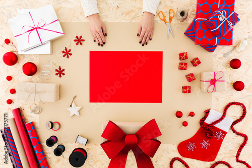 Christmas card for family