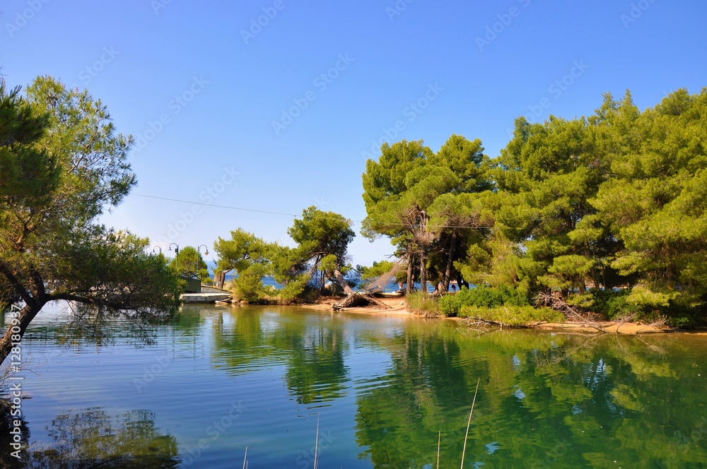 Obraz premium Beautiful nature photo of Skiathos lanscape