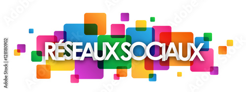 Icône Vecteur "RESEAUX SOCIAUX" 