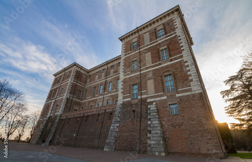 Foto View of the Rivoli Castle in Rivoli near Turin, Italy