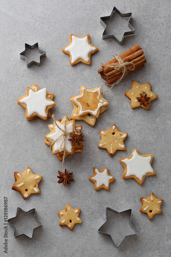 Christmas and new year cookies and cutters Christmas and new year cookies and cutters