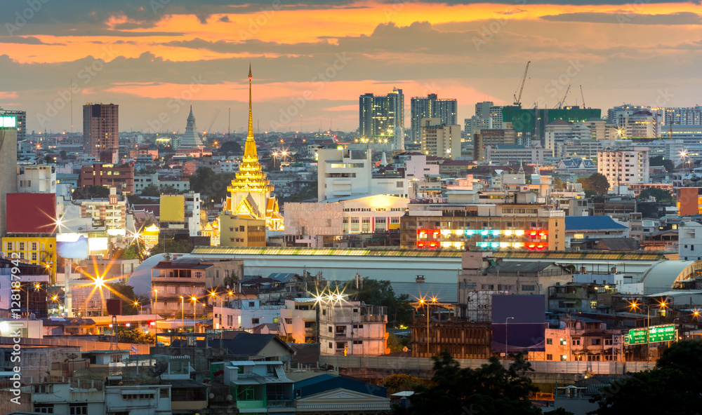 buddha temple in Bangkok Thailand