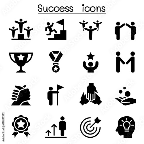 Success icon set
