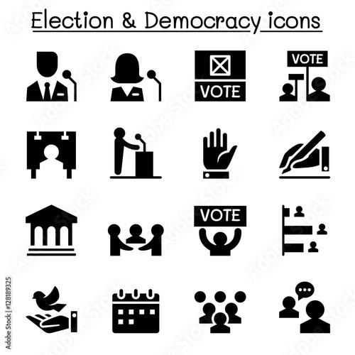 Voting ,Democracy , Election, icon