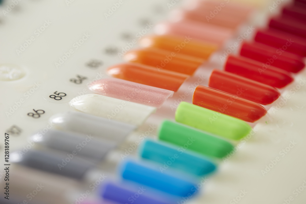 False nail tips color sample False nail tips color sample