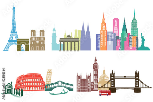 Wahrzeichen Monumente