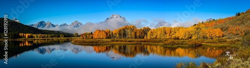 Oxbow Bend in Fall Colors