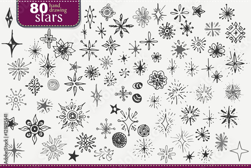 set of christmas designer's elements.