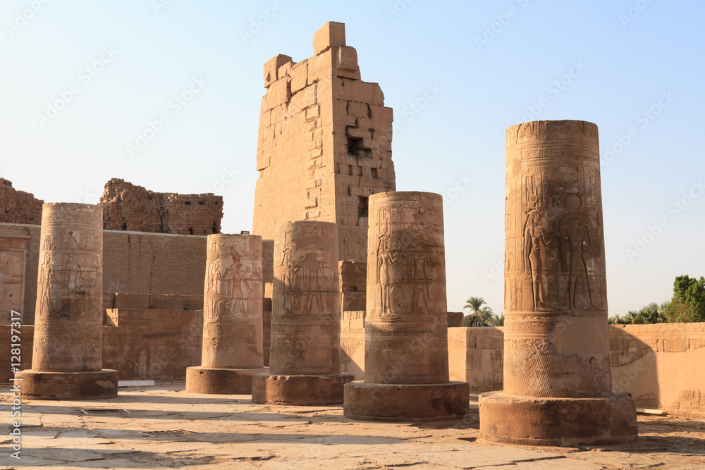 Temple of Kom Ombo in Aswan, Egypt