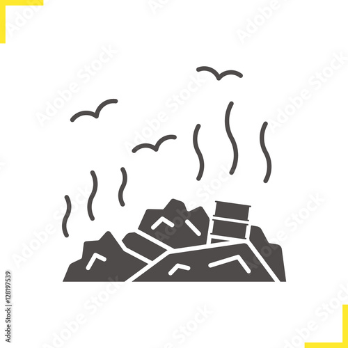 Rubbish dump icon