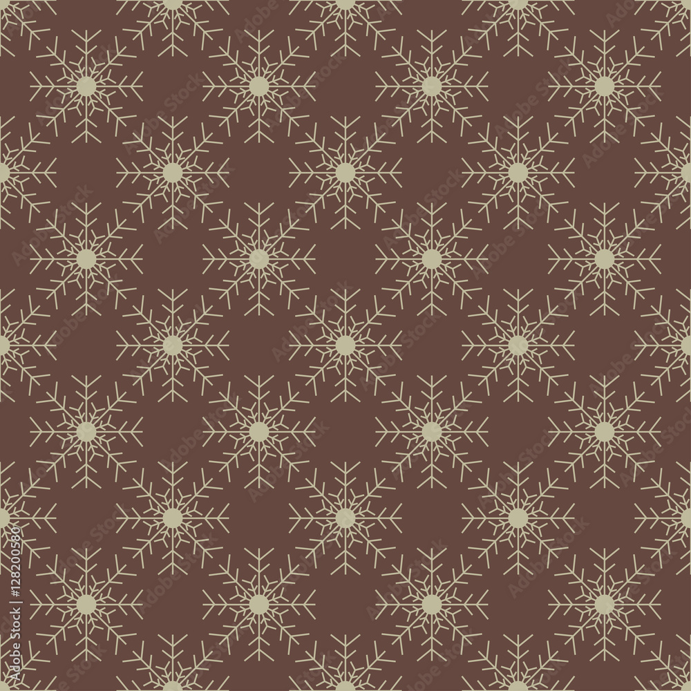 Christmas snowflakes seamless background. Christmas snowflakes seamless background.