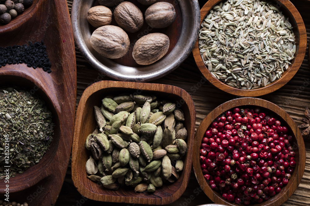 Naklejka premium Spices