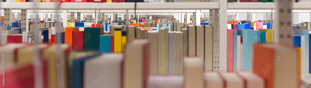 Obraz premium plain library background