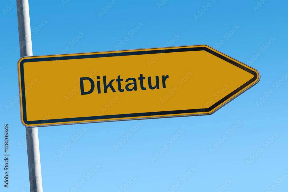 Illustrazione Stock Schild 65 Diktatur Adobe Stock
