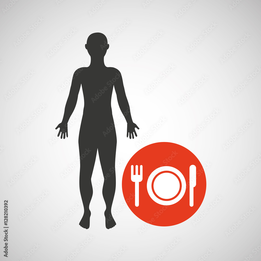 silhouette man fitness menu health vector illustration eps 10 silhouette man fitness menu health vector illustration eps 10