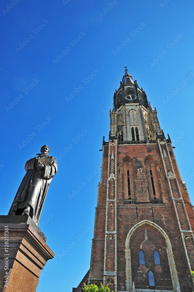 La cattedrale di Delft - Olanda - Paesi Bassi