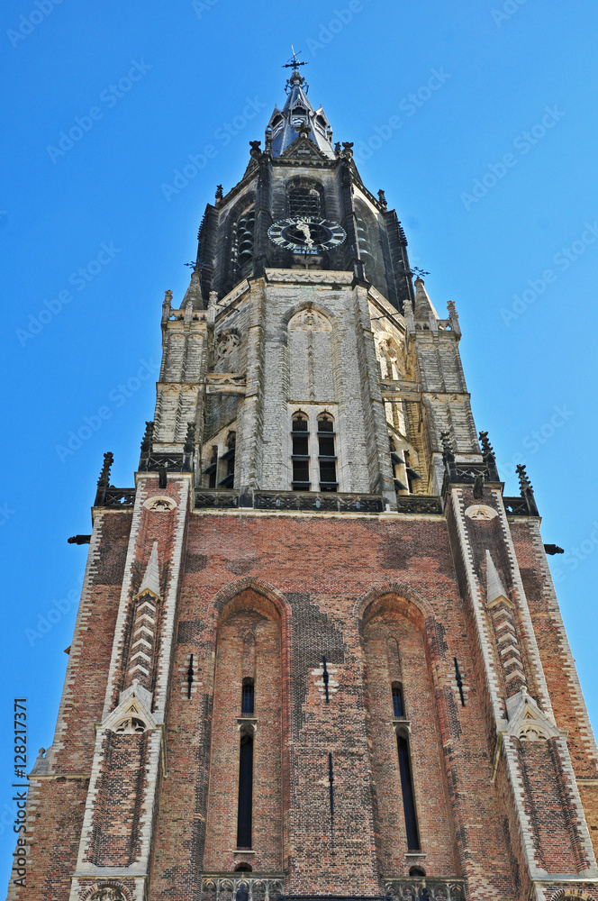 La cattedrale di Delft - Olanda - Paesi Bassi