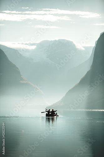 vaca in the fjords photo