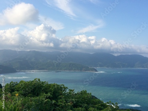 都井岬から見る海
